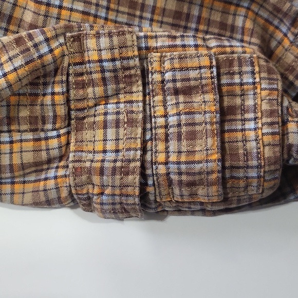 GYMBOREE Brown Orange Preppy Plaid Shorts - 3T - Picture 8 of 15